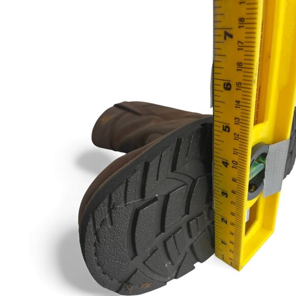 Chippewa Leather IQ Brown Steel Toe Engineer Biker Work Boots Men's 9.5 XW - Picture 10 of 12